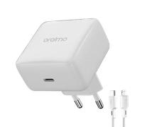 oraimo PowerCube 20W Lightning - Chargeur GaN 20W avec câble USB-C vers Lightning inclus