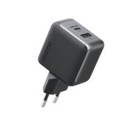 oraimo PowerCube 33 Pro - Chargeur secteur GaN 33W, double port USB-C/USB-A avec câble inclus