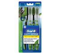 Oral-B 1.2.3 Brosse à Dents Souple Extrait de Neem 3 Brosses