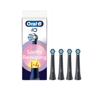 Oral-B 194631 : Pack de 4 têtes de brosse à dents noires, remplacement tous les 3 mois, compatible Oral-B, échange standard