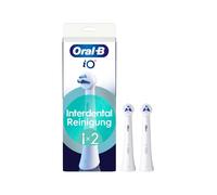 Oral-B 373371 : Lot de 2 têtes de brosse à dents blanches, remplacement recommandé tous les 3 mois, compatible Oral-B