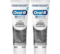Oral-B 3D White Advanced Luxe Charbon Dentifrice Dentifrice(S) 2x75 ml