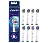 Oral-B 3D White Replacement Heads with Cleanmaximiser Technology - 8 Pack
