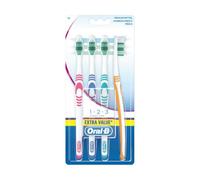 Oral-B 4-Pack - brosse à dents manuelle medium x4