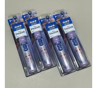 ORAL-B (4 Paquet) Enfants Pro-Santé Frozen Elsa Batterie Brosse à Dents Souple