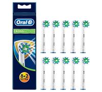 Oral-B - 610512 - Set De 8+2 Brossette Anti-Bactéries Crossaction