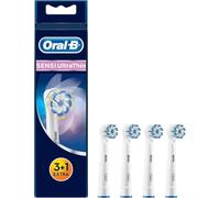 Oral-B - 80297985 - Sensi Ultrathin Brossettes de Rechange pour Brosse à Dents Électrique 3+1