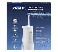 Oral-B Aquacare 6 - Hydropulseur Sans Fil - 150 ml 3 Vitesses 2 Embouts