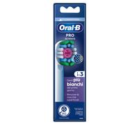 Oral-B 3D White Têtes de brosse à dents électrique, lot de 3 têtes de rechange, blanchissantes, avec coupe de polissage exclusive pour enlever les taches de surface
