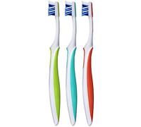 Oral-B Brosse à dents Cross-Action, Poils Compact Head PRO, Soft - Lot de 3