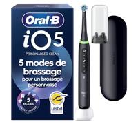 Oral-B iO 5 Noire Brosse à dents électrique avec brossette