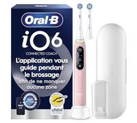 Oral-B iO 6 Rose Brosse à dents électrique avec 2 brossettes