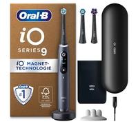 Oral-B Brosse A Dents Electrique iO 9 Rose, 7 Modes De Brossage Dont Blancheur Et Soin Des Gencives, 16 Zones De Nettoyage, Ecran Interactif, 3 Brossettes Oral B De Rechange, Etui De Voyage, Carton