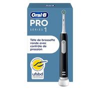 Oral-B Pro 1 8700216012935 brosse à dents électrique Adulte Brosse à dents rotative oscillante Noir