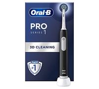 Oral-B Brosse à dents électrique Pro 1 pour adultes, brosse à dents électrique Oral B pour adultes, avec nettoyage 3D, 1 tête de brosse à dents, contrôle de la pression des gencives, prise britannique