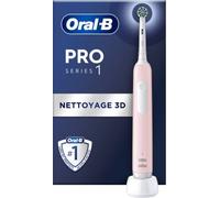 Oral-B - Brosse À Dents Électrique Pro 1 Rose Cross Action