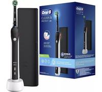 Oral-B | Brosse à dents électrique - Pro Clean - Noir - Avec étui de voyage - 8800 mouvements par minute