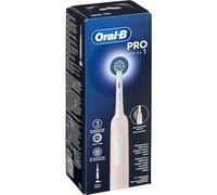 Oral-B Brosse à dents électrique rechargeable série 1 rose avec 1 tête de rechange. 1 brosse à dents