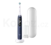 Oral-B | Brosse à dents électrique | Série iO7 | Rechargeable | Pour adultes | Nombre de têtes de brossage incluses 1 | Nombre de modes de brossage 5 | Bleu saphir