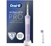 Oral-B | Brosse à dents électrique - Vitality Pro D103 - Violet - 7600 mouvements/minute - Accessoire supplémentaire inclus
