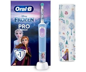 Oral-B - Brosse À Dents Électrique Vitality Pro Kids Frozen + Etui De Voyage