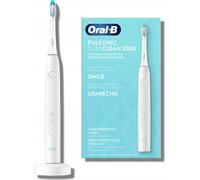 Oral-B | Brosse à dents sonique Pulsonic Slim 2000 - Blanc - Nettoyage efficace - Autonomie de la batterie de 2 semaines