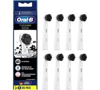 Oral-B PureClean 80352924 tête de brosses 8 pièce(s) Noir, Blanc