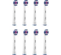 Oral-B Brosses à dents adaptables 3D White EB18 8 pièces compatibles avec le blanchiment des dents