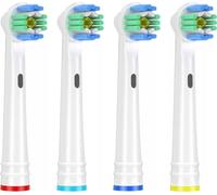 Oral-B Brosses à dents adaptables Blanchiment Set de 4 compatibles avec tous les modèles