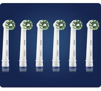 Oral-B CrossAction 80339345 tête de brosses 6 pièce(s) Bleu, Vert, Blanc