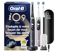 Oral-B Brosses à dents électriques iO 9 avec 3 brossettes + 2 brossettes Pack 2