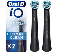 Oral-B Brosses à dents iO Ultimate Care Black 2 têtes de rechange
