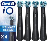 Oral-B Brosses à dents iO Ultimate Care Noir 4 têtes de rechange