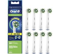 Oral-B CrossAction 80339341 tête de brosses 8 pièce(s) Bleu, Vert, Blanc