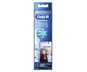 Oral-B Brossette de Rechange Kids Personnages La Reine des Neige 3 unités
