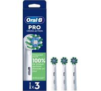 Oral-B CrossAction Cross Action 3 pièce(s) Blanc
