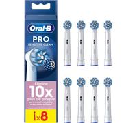 Oral-B 8006540896273 tête de brosses 8 pièce(s) Bleu, Blanc