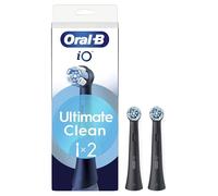 Oral-B Brossettes de Rechange Ultimate Clean, lot de 2, Noires