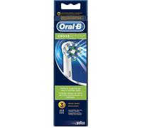 Oral-B CrossAction 80250626 tête de brosses 3 pièce(s) Bleu, Blanc