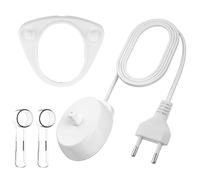 Oral-B Chargeur de Brosse à Dents et 2 Capuchon Protection Brossette | Chargeur de Remplacement Pour Braun O-ral-B Genius X iO2 iO3 iO4 iO5 iO6 Pro 3 3000/8900/9900 Modèle 3757