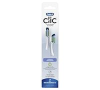 Oral-B Clic Lot de 2 têtes de rechange pour brosse à dents blanchissante Blanc