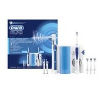 Oral-B PRO 2000 + Oxyjet Adulte Brosse à dents rotative oscillante Bleu, Blanc