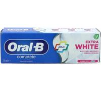 Oral-B - Complete Plus - Dentifrice - Menthe - Extra blanc - 75 ml - Pack avantage - 2 pièces