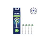 Oral-B CrossAction 80338435 tête de brosses 4 pièce(s) Blanc