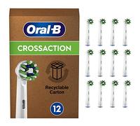 Oral-B Cross Action Brossette Pour Brosse À Dents Électrique, Lot De 12, Convient À Une Boîte Aux Lettres