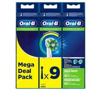 ORAL-B Cross Action Brossettes de Rechange - Lot de 9