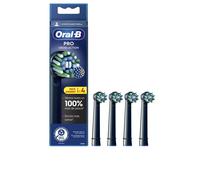 Oral-B Lot de 4 têtes de rechange Cross Action Noir