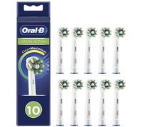 Oral-B Cross Action Têtes Brosse à Dents Électrique, Pack De 10 Pièces, Blanc