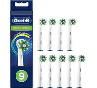 Oral-B CrossAction 80339536 tête de brosses 9 pièce(s) Blanc