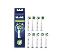 Oral-B CrossAction 80339536 tête de brosses 9 pièce(s) Blanc